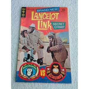 Lancelot Link Secret Chimp #1 Gold Key Comic Book 1971
